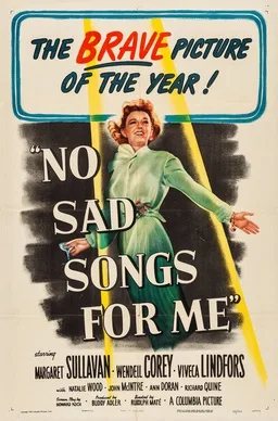No Sad Songs for Me poster