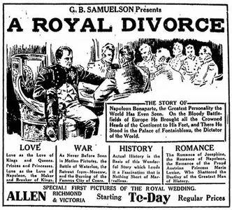 A Royal Divorce poster