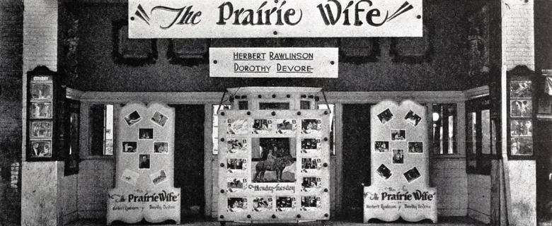 The Prairie Wife poster
