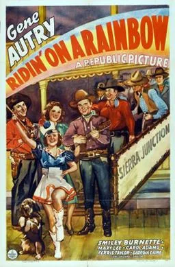 Ridin' on a Rainbow poster