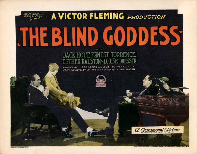The Blind Goddess poster