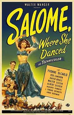 Salome Where She Danced poster