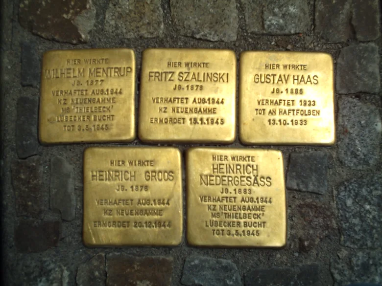 Stolperstein poster