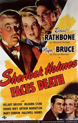 Sherlock Holmes Faces Death poster