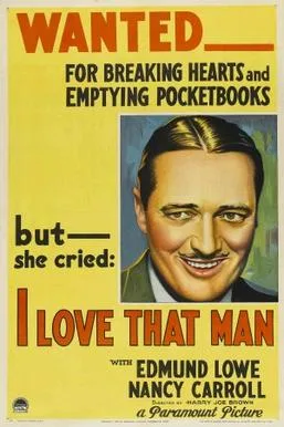 I Love That Man poster