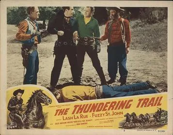 The Thundering Trail poster
