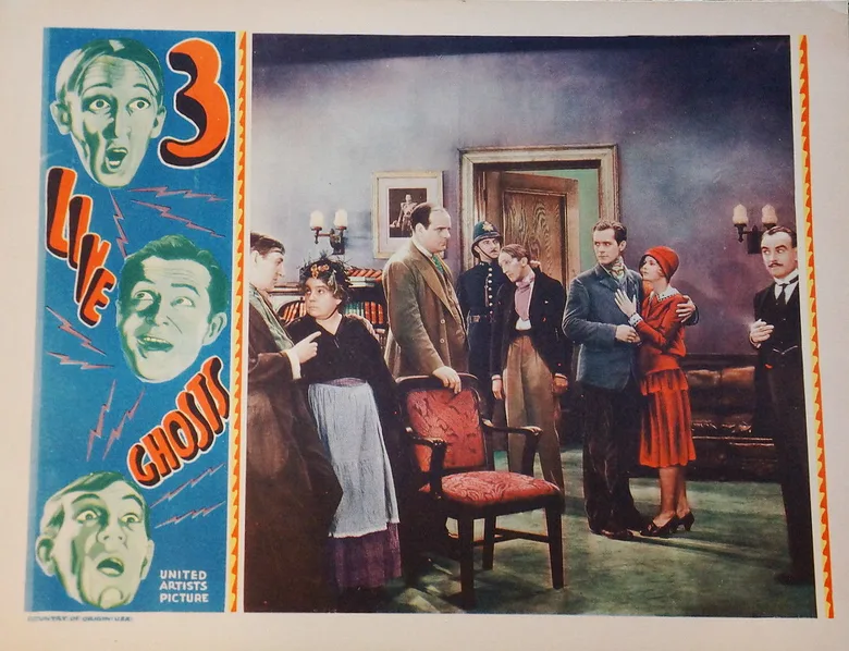 Three Live Ghosts poster