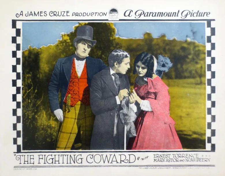 The Fighting Coward poster