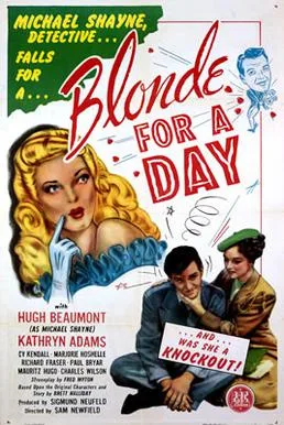Blonde for a Day poster