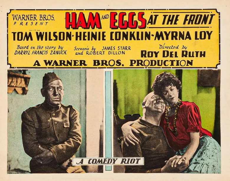 Ham and Eggs at the Front poster