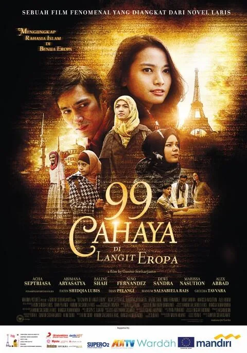 99 Cahaya di Langit Eropa poster