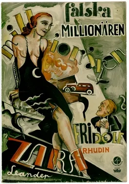 Falska millionären poster