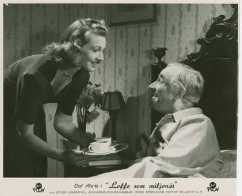 Loffe as a Millionaire poster