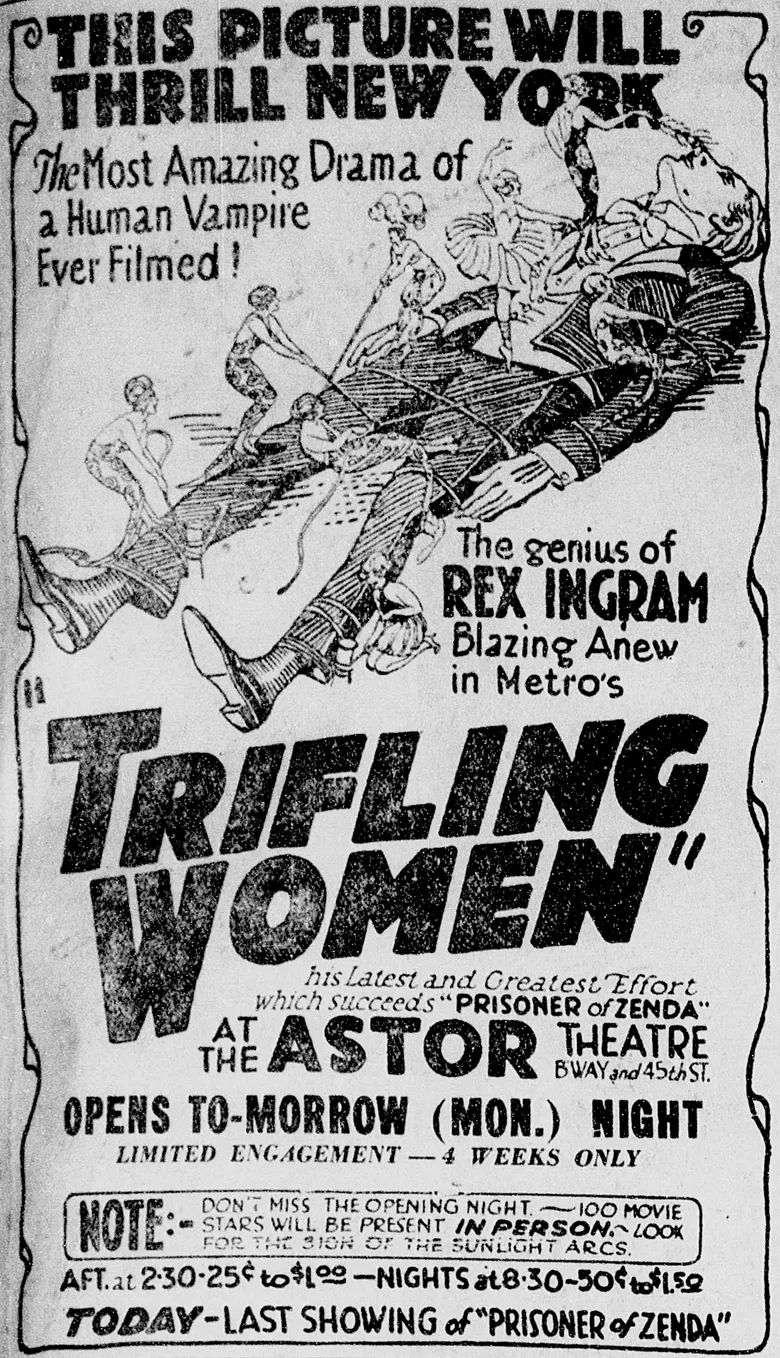 Trifling Women poster