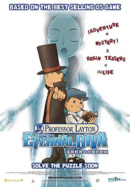 Professor Layton and the Eternal Diva poster