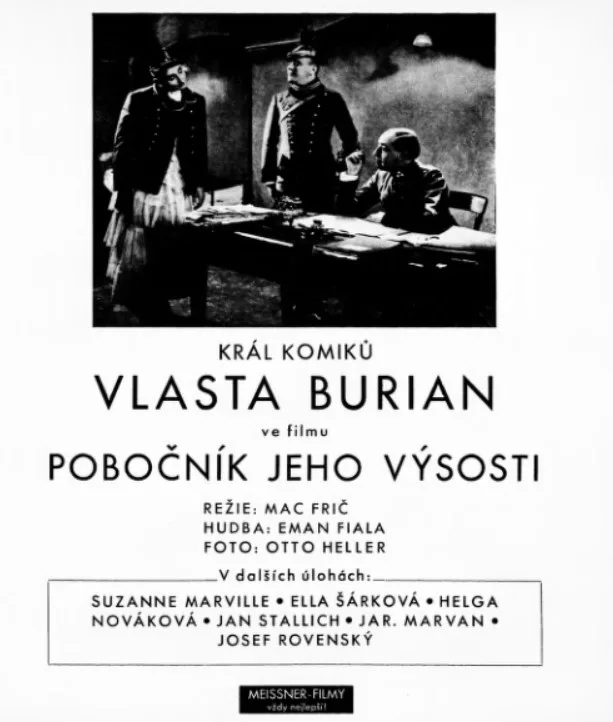 Pobočník Jeho Výsosti poster