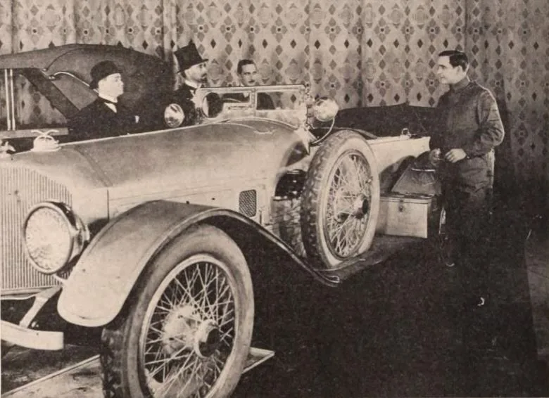 The Silver Car poster