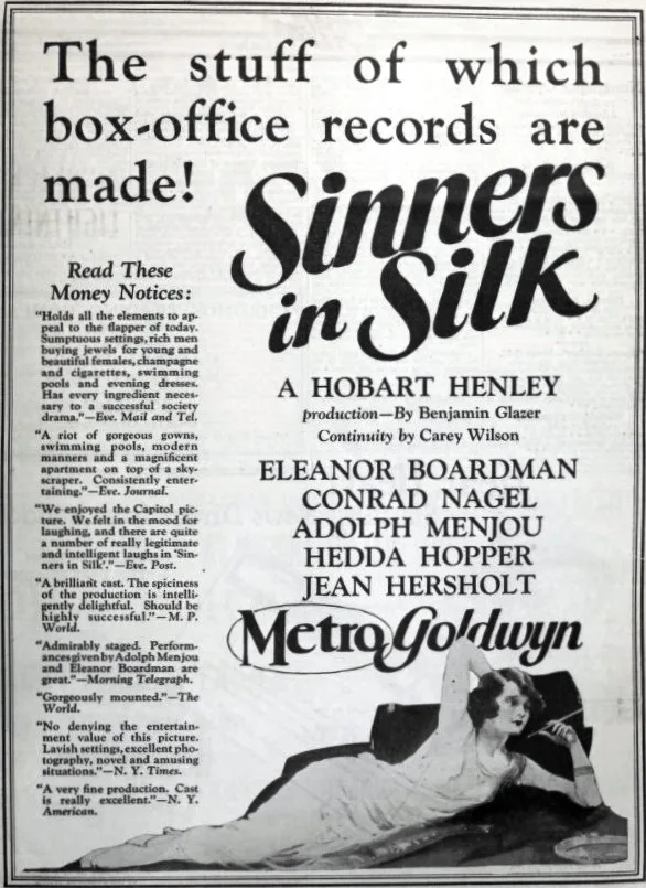 Sinners in Silk poster