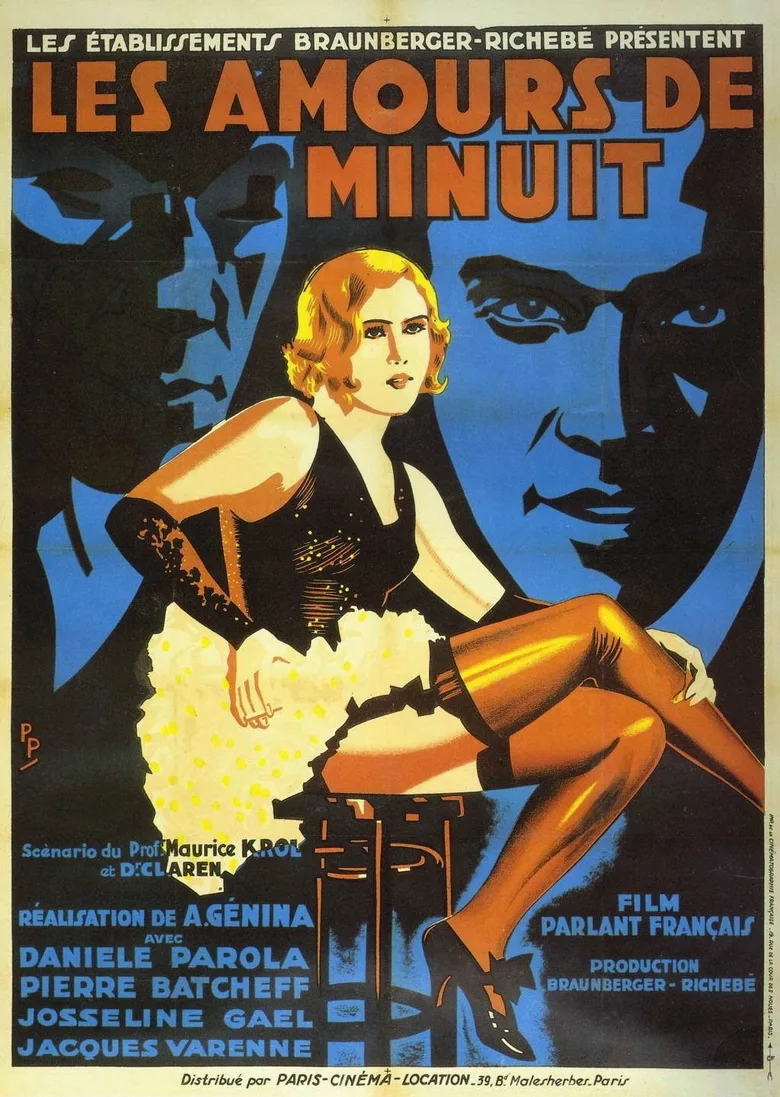 Les amours de minuit poster