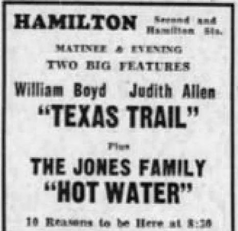 Texas Trail poster