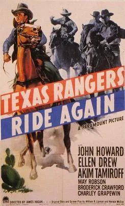 Texas Rangers Ride Again poster