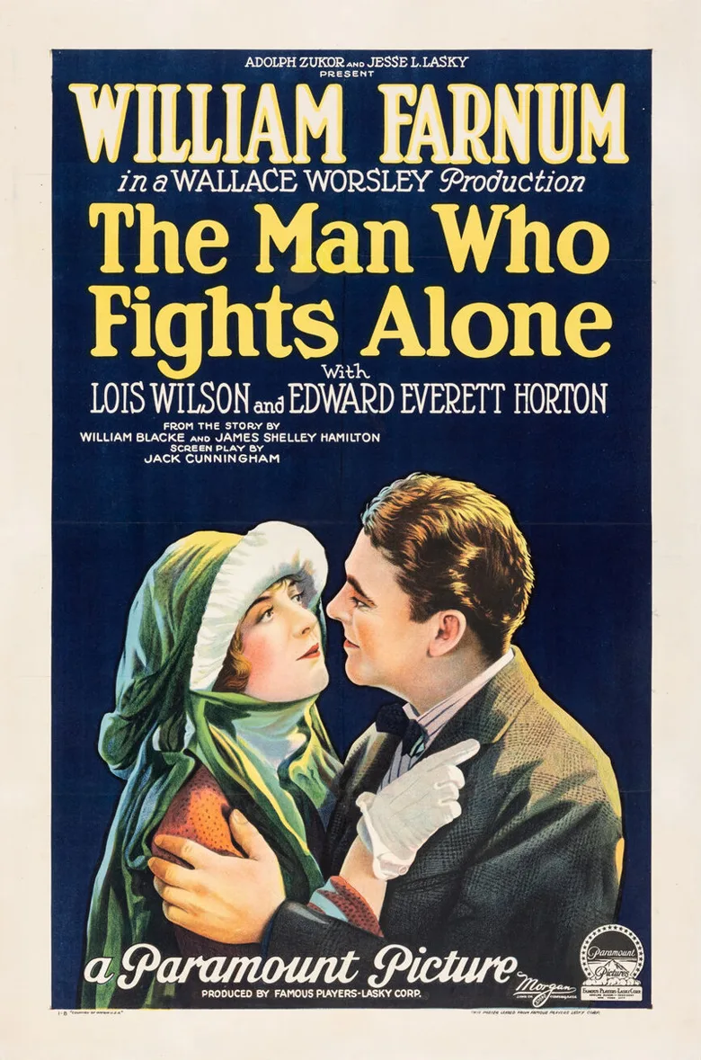 The Man Who Fights Alone poster