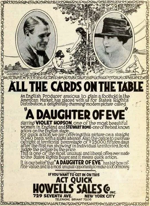 A Daughter of Eve poster
