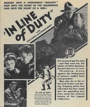 In Line of Duty poster