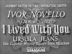 I Lived with You poster