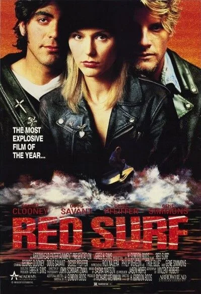 Red Surf poster