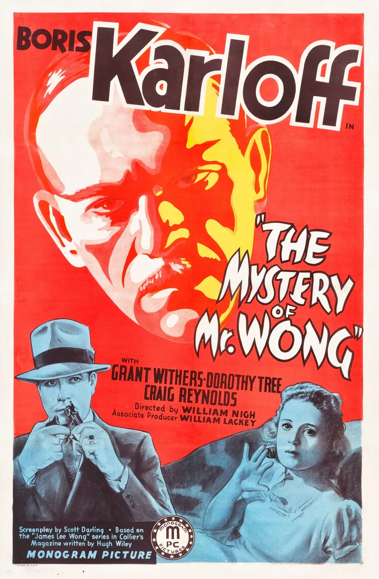 The Mystery of Mr. Wong poster