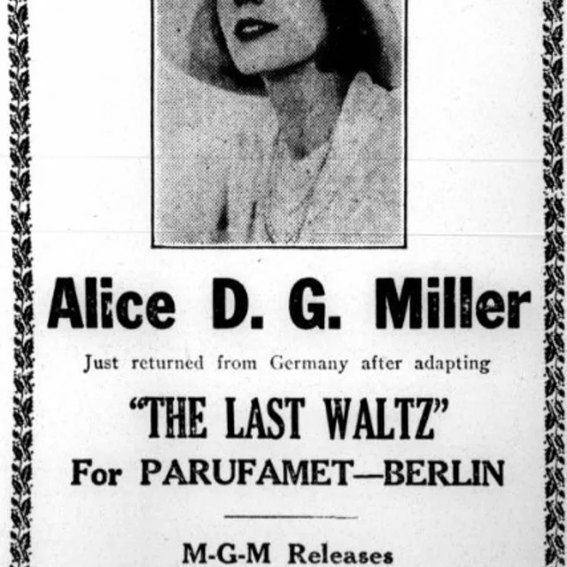Alice D. G. Miller