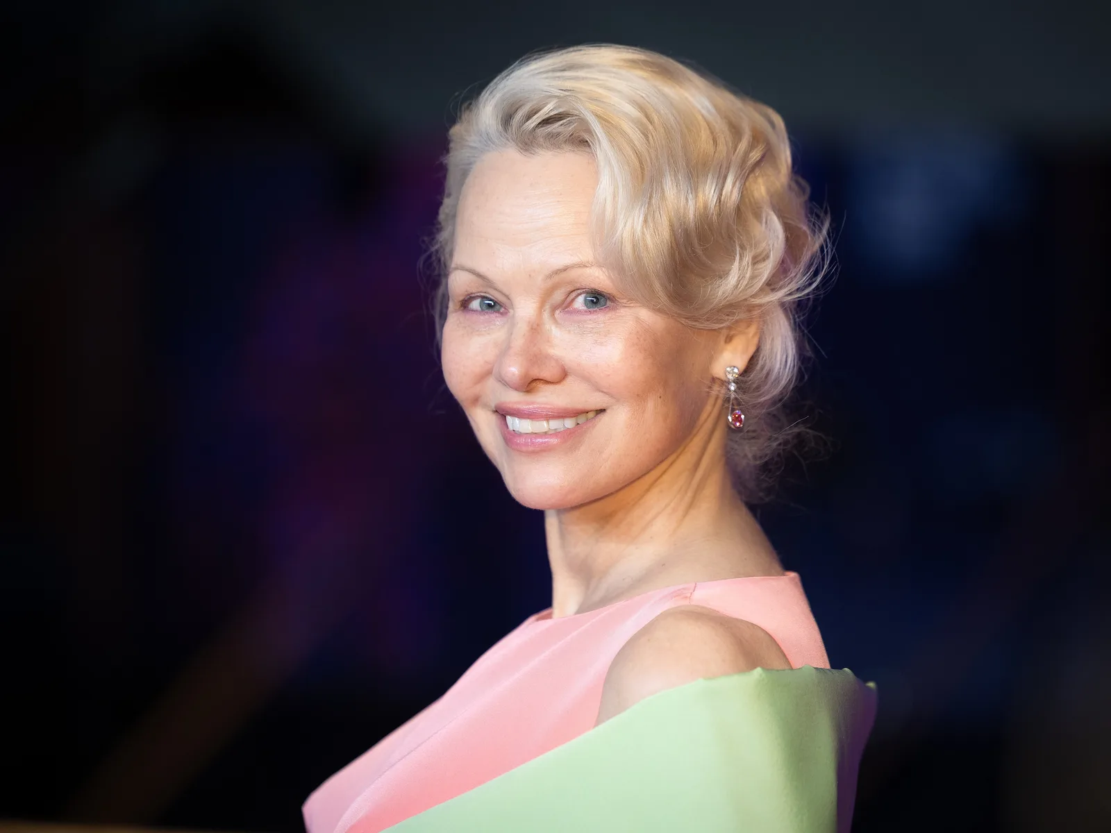 Actress Pamela Anderson at the 2026 Berlin International Film Festival