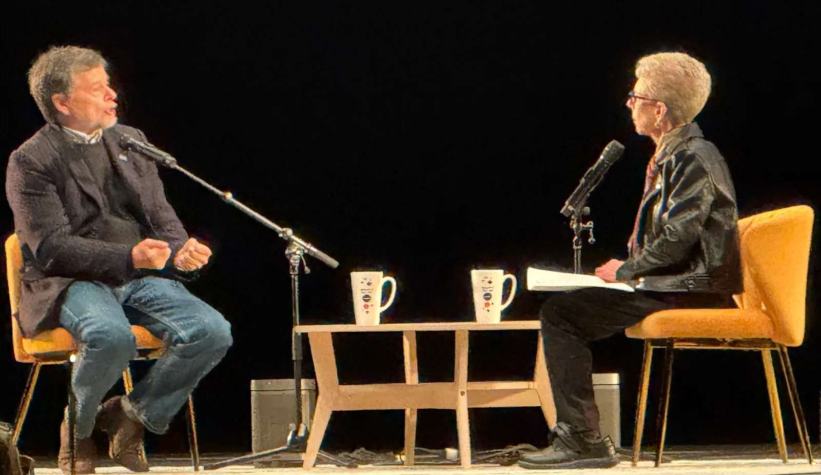 Ken Burns interviewed by Terry Gross after the preview of The American Revolution at the Freedom Mortgage Pavillion in Camden, NJ