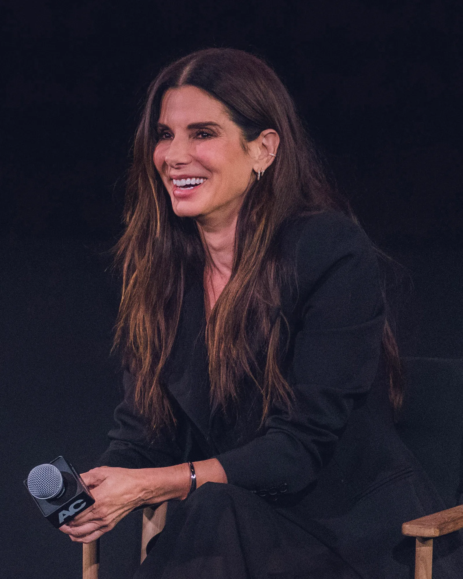 Sandra Bullock at Grauman's Egyptian Theatre in 2024.