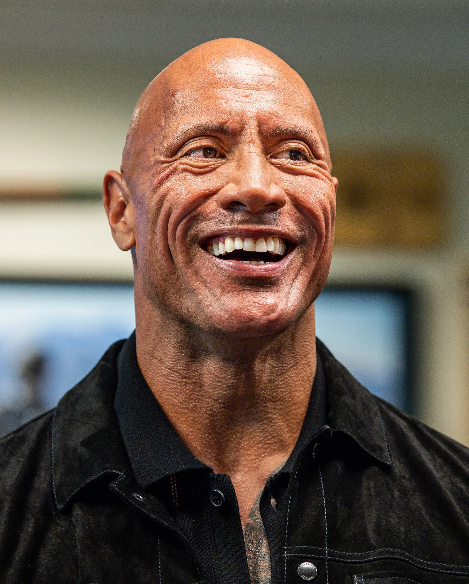 Dwayne "The Rock" Johnson Visits the Pentagon (41) (cropped)