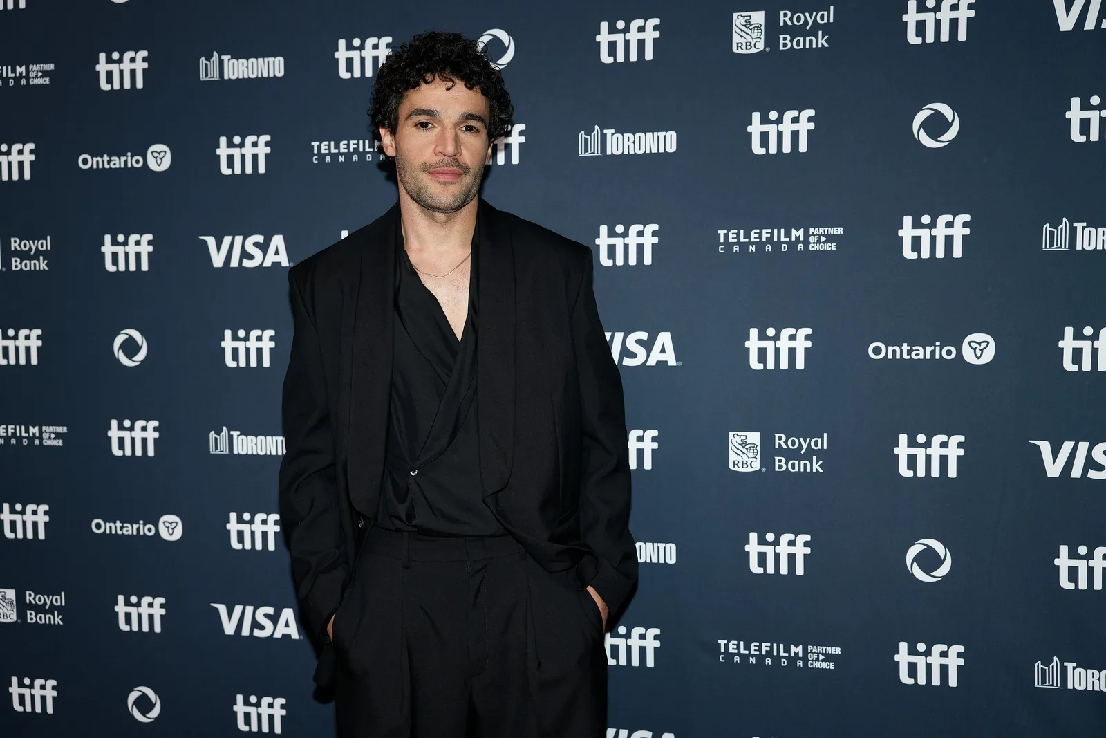 Christopher Abbott, actor, at the 2024 Toronto International Film Festival (TIFF) for the movie Bring Them Down .