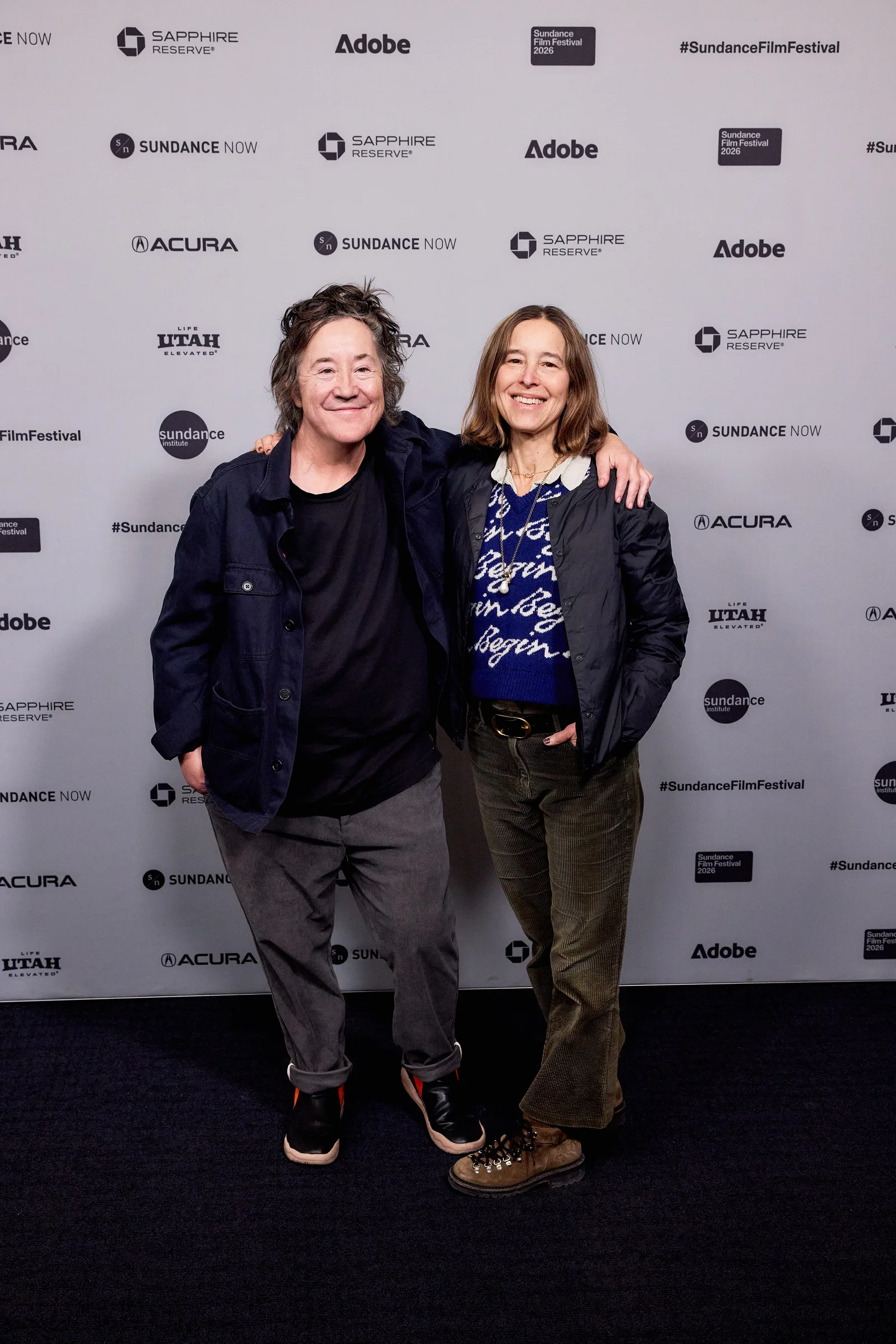 Christine Vachon and Pamela Koffler at the 2026 Sundance Film Festival for Barbara Forever
