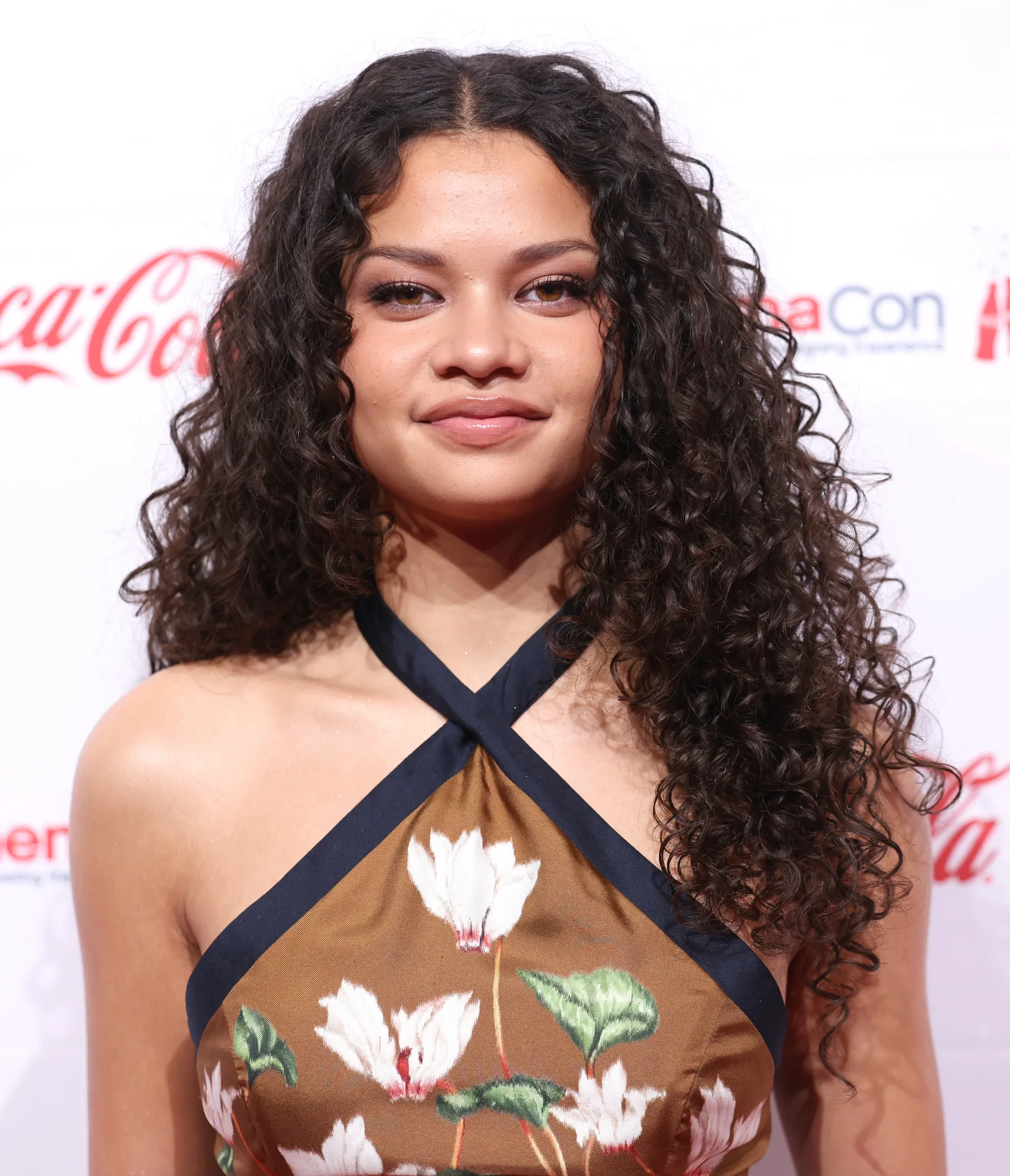 Catherine Laga'aia at the 2026 CinemaCon in Las Vegas, Nevada.