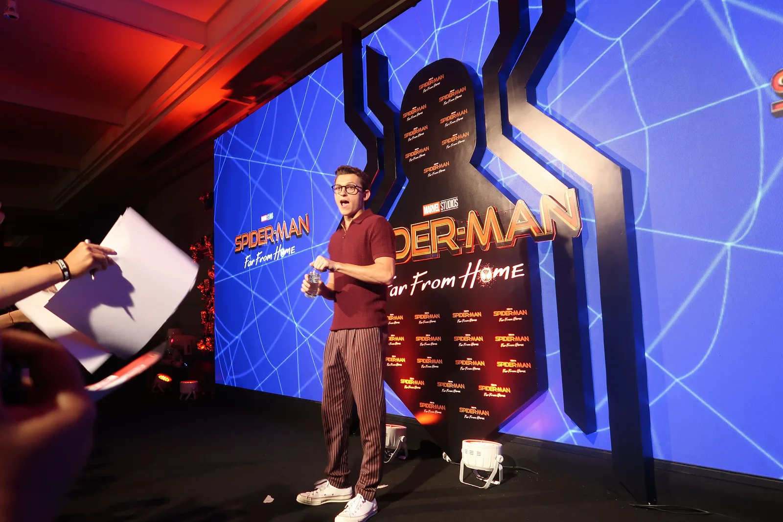 Picture of Tom Holland at the Sony Pictures event in Bali, Indonesia on 27 May 2019