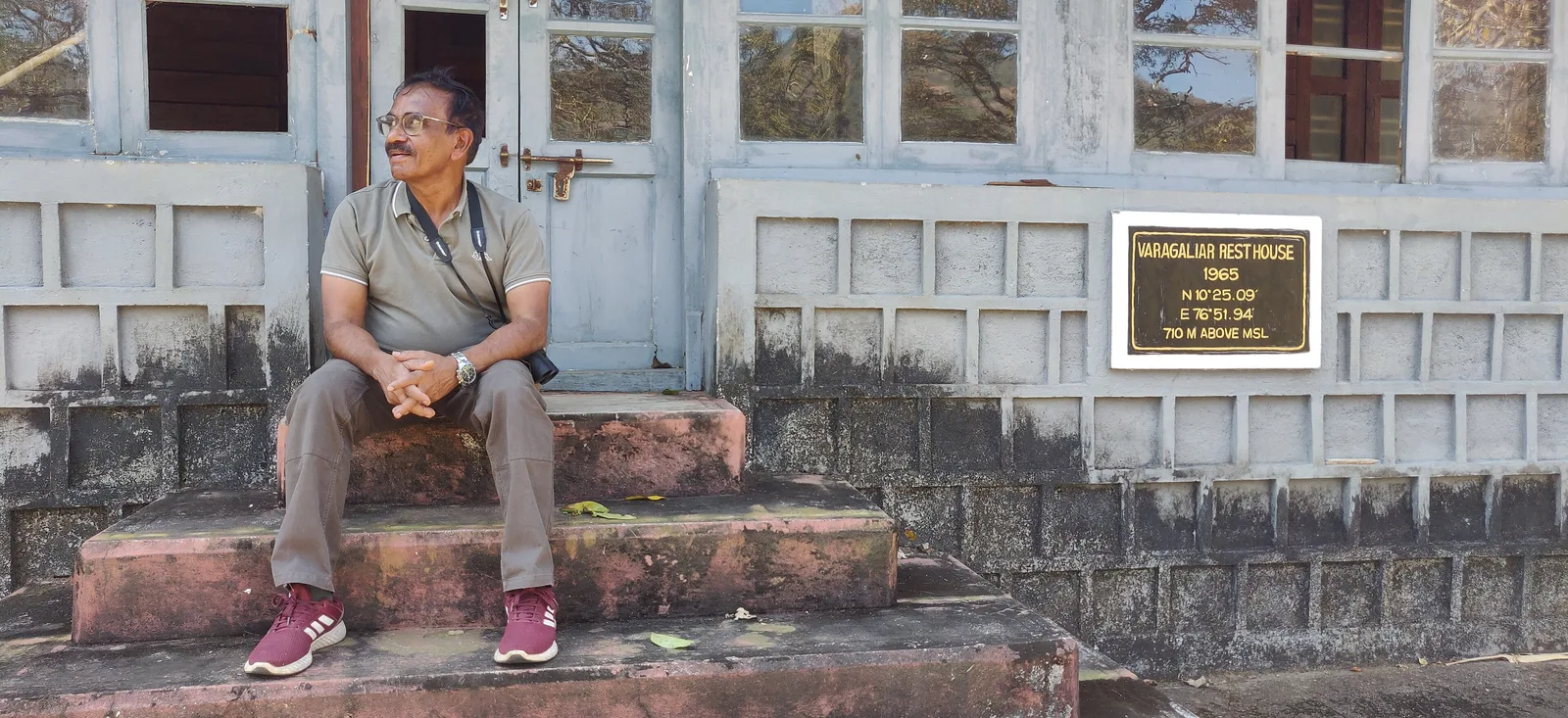 Ajith Kumar, Indian primatologist and conservationist, at Varagaliar Forest Rest House (4 Feb 2025), Anamalai Tiger Reserve, Tamil Nadu, India