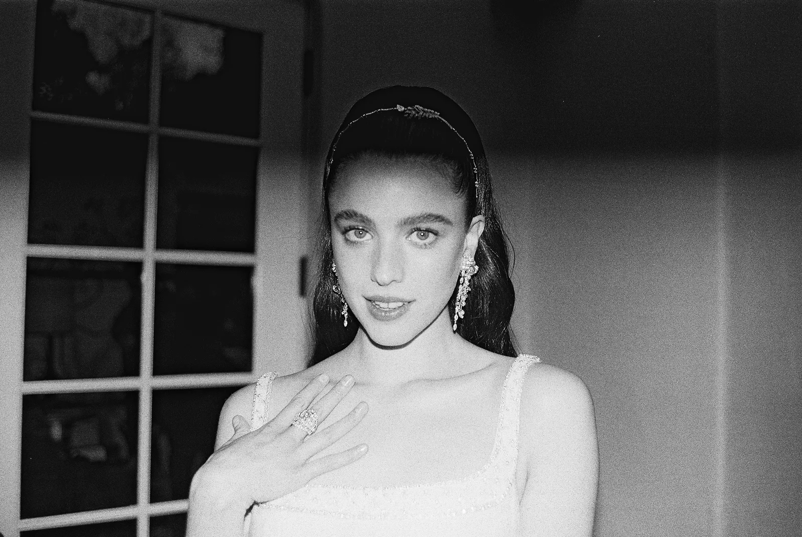 Margaret Qualley at Golden Globes 2025