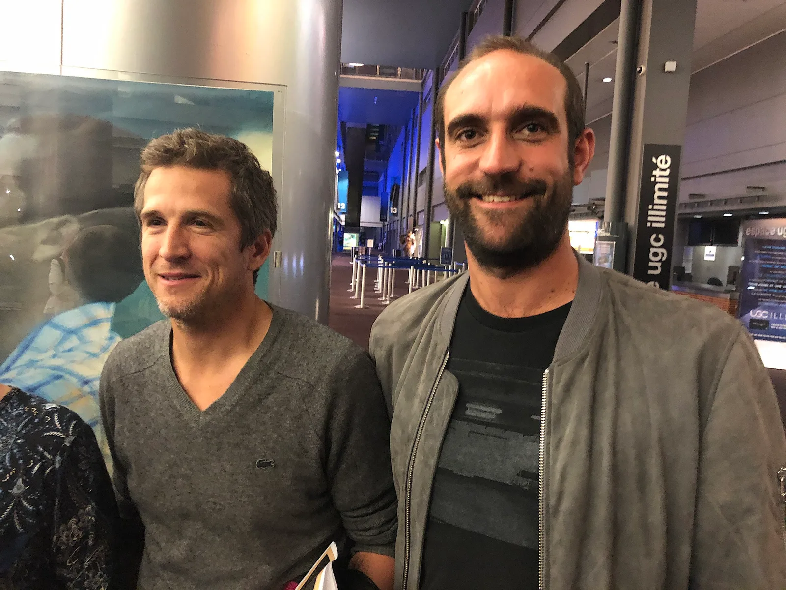 Guillaume Canet et Edouard Bergeon.
