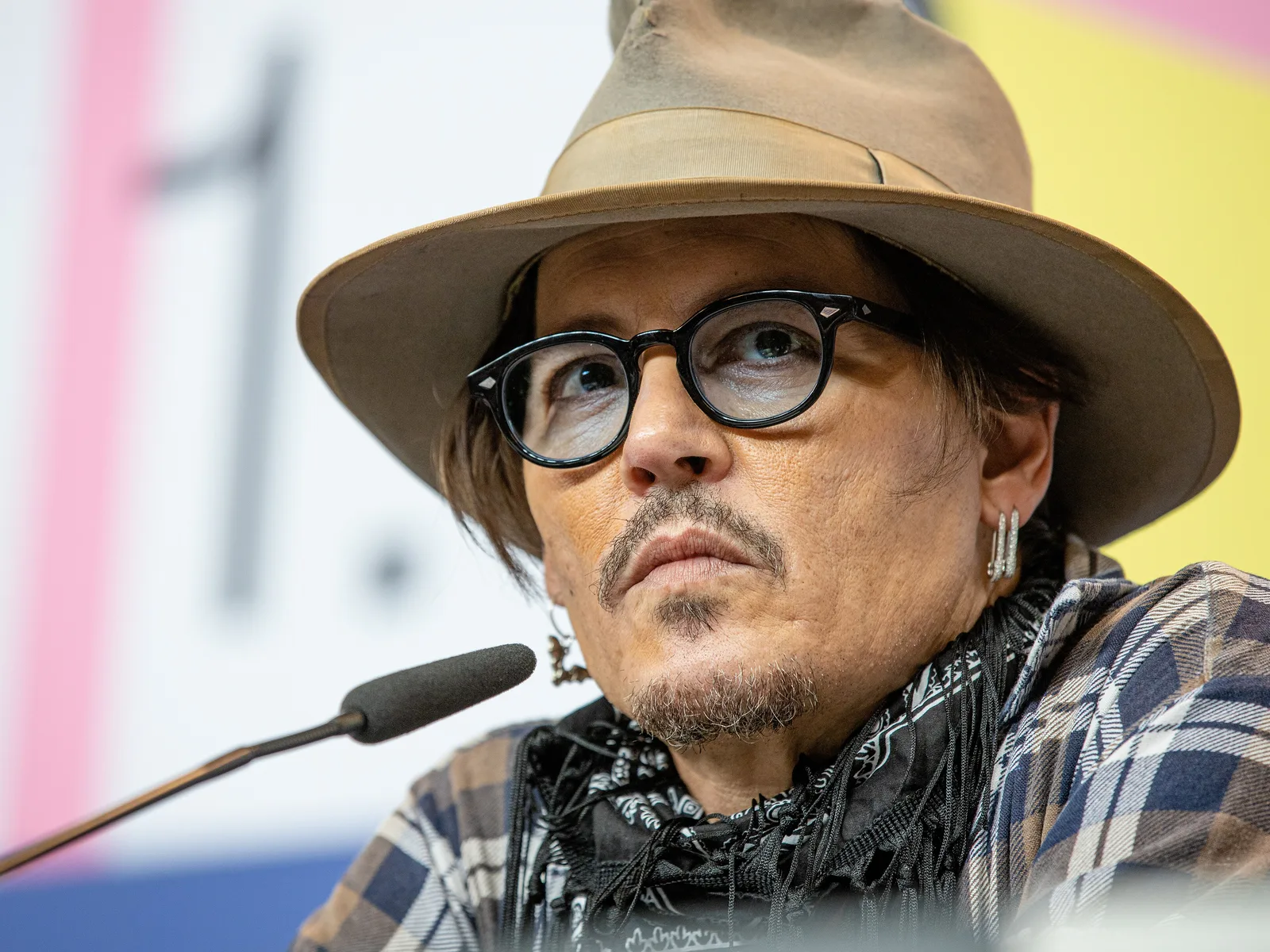Actor Johnny Depp at the Berlinale 2020
