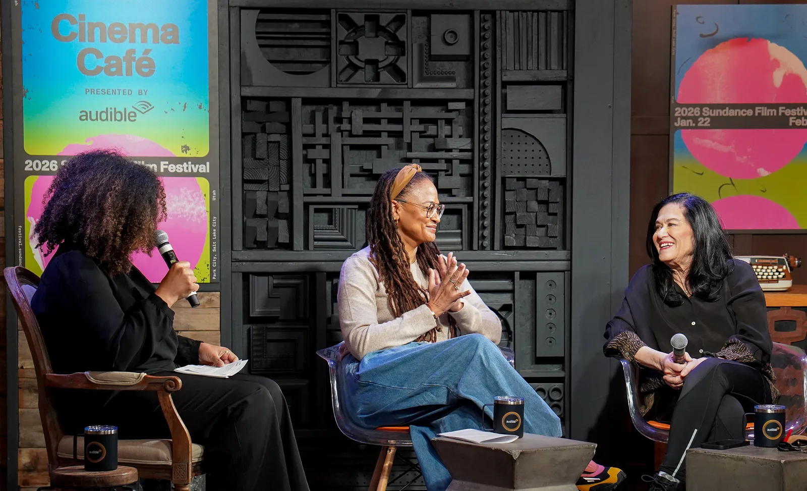 Barbara Kopple and Ava DuVernay at the 2026 Sundance Film Festival
