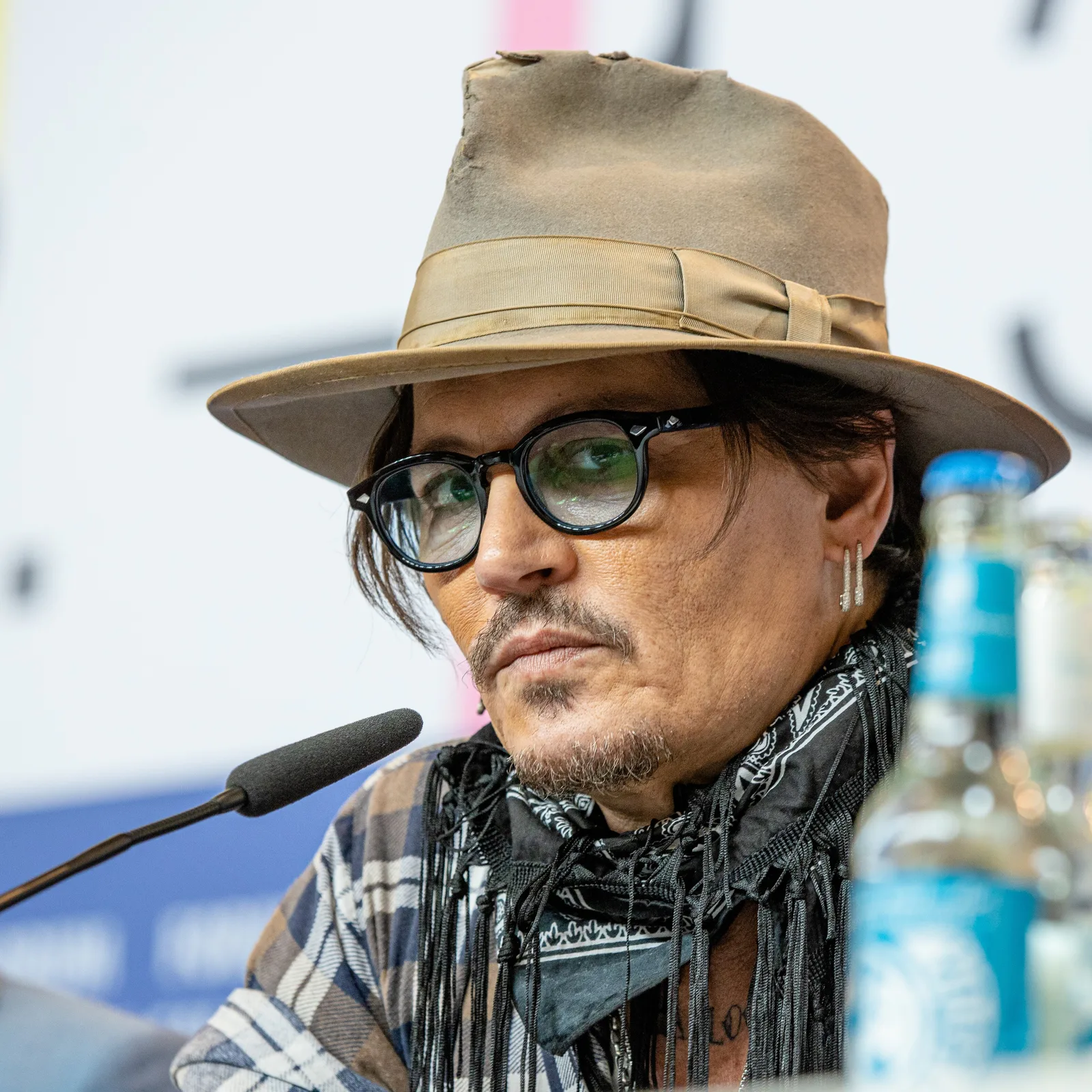 Actor Johnny Depp at the Berlinale 2020