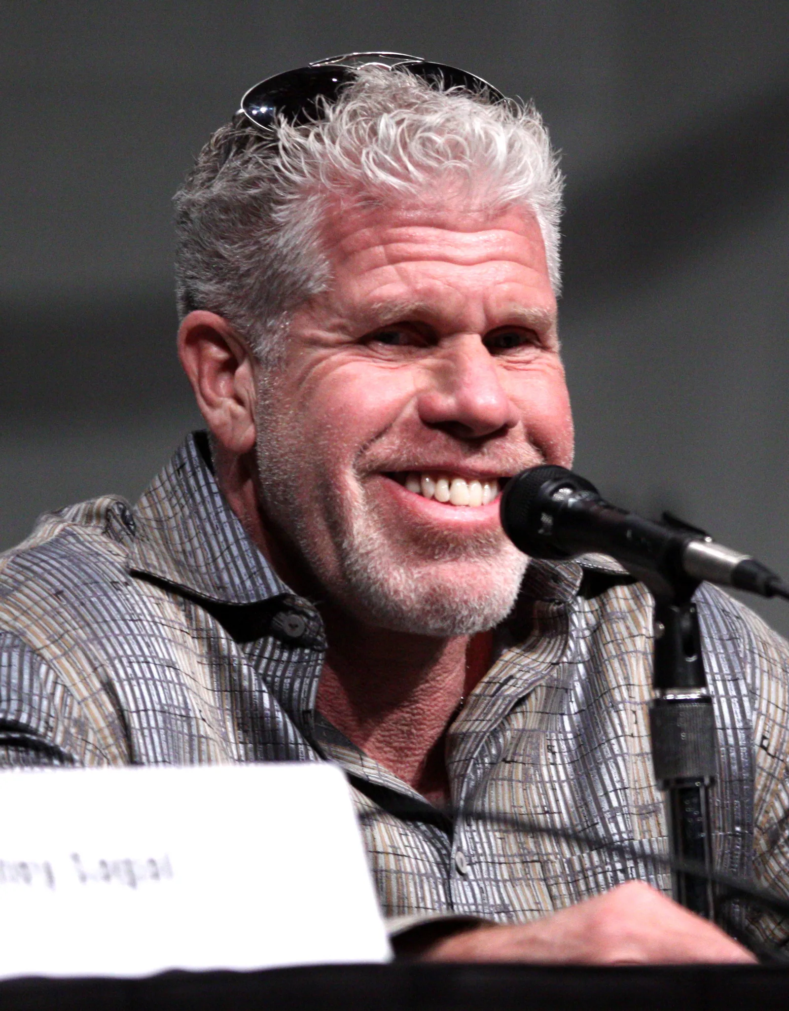 Ron Perlman at the 2012 Comic-Con in San Diego.