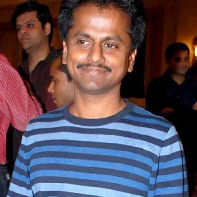The director A. R. Murugadoss, who made Ghajini and later Akira with Rajasekhar.