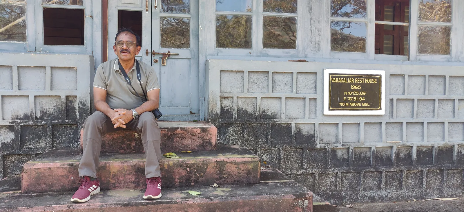 Ajith Kumar, Indian primatologist and conservationist, at Varagaliar Forest Rest House (4 Feb 2025), Anamalai Tiger Reserve, Tamil Nadu, India