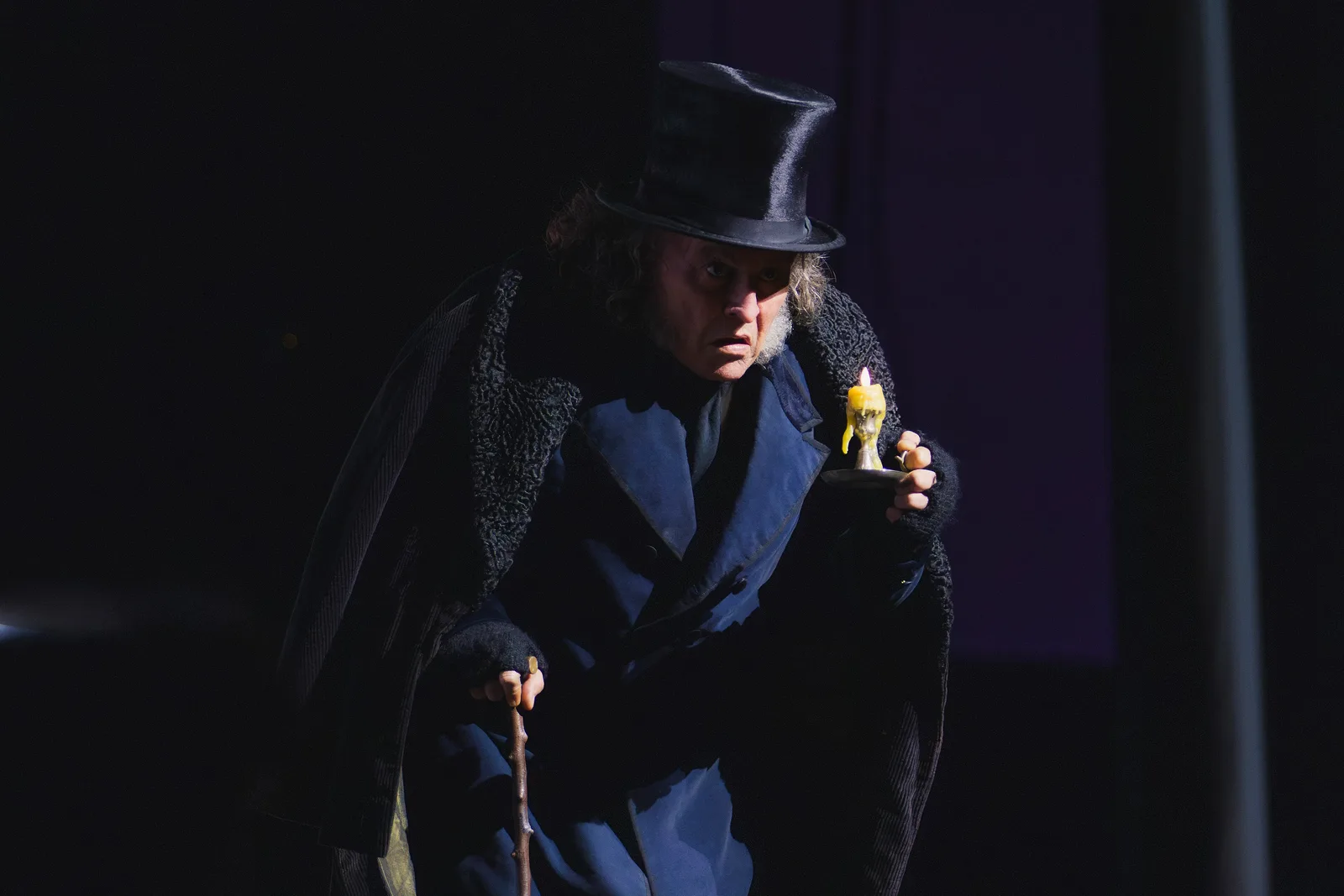 Johnny Depp as Ebenezer Scrooge at San Diego Comic Con 2026